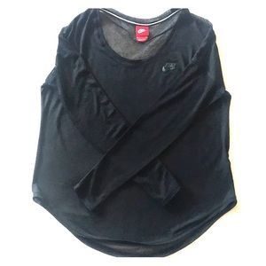 NIKE mesh back active shirt